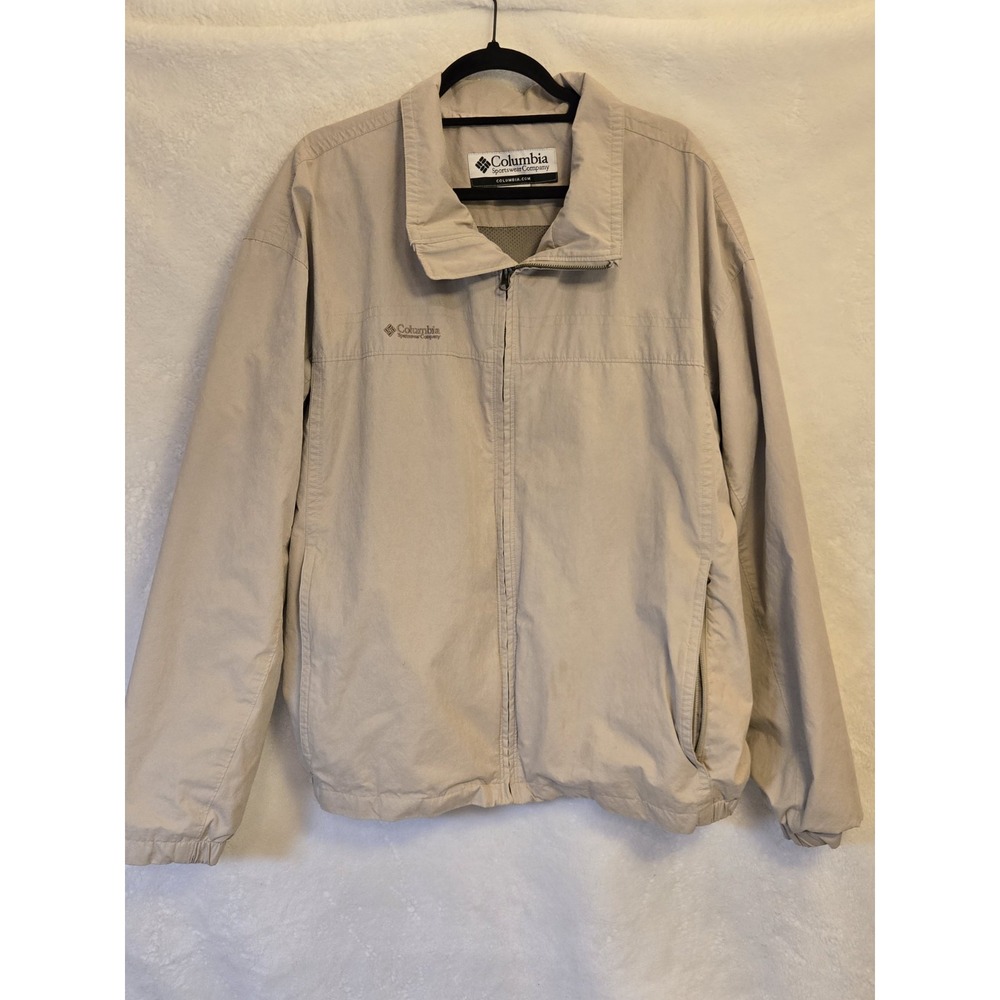 Columbia Beige Mens XXL‎ Jacket